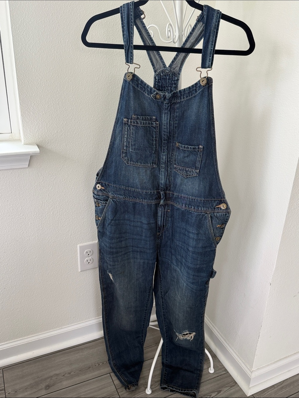 H&M Indigo Blue Denim Overalls